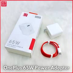 Oneplus 65w Warp Charge Power Adapter With Type-c To Type-c Fast Char