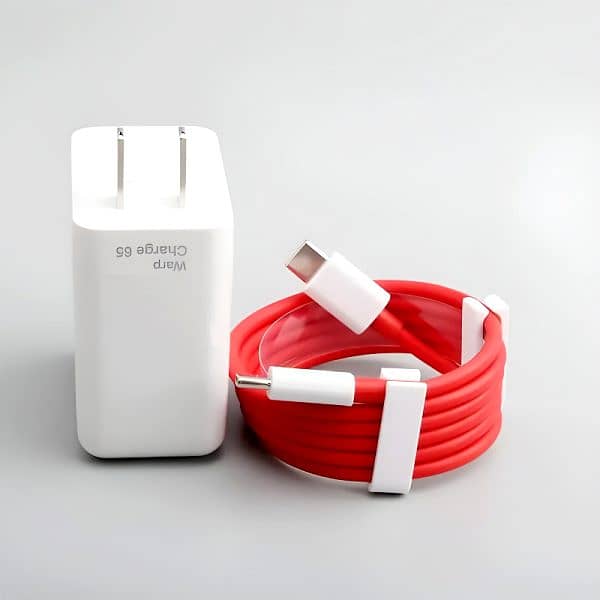 Oneplus 65w Warp Charge Power Adapter With Type-c To Type-c Fast Char 2