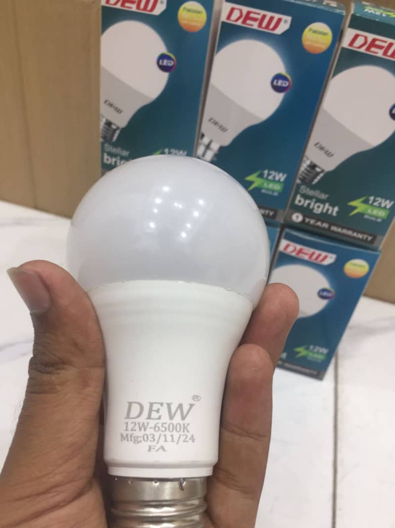 6 pice dew 12 watt led bulb 2