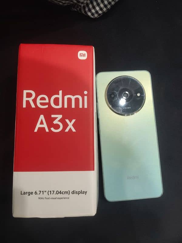 redmi a3x 64gb 3gb ram box open 0