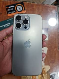 iphone 15 pro max JV 256 gb natural titanium