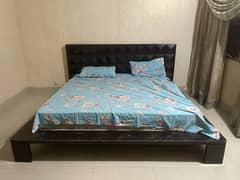 habitt bed with spring mattress