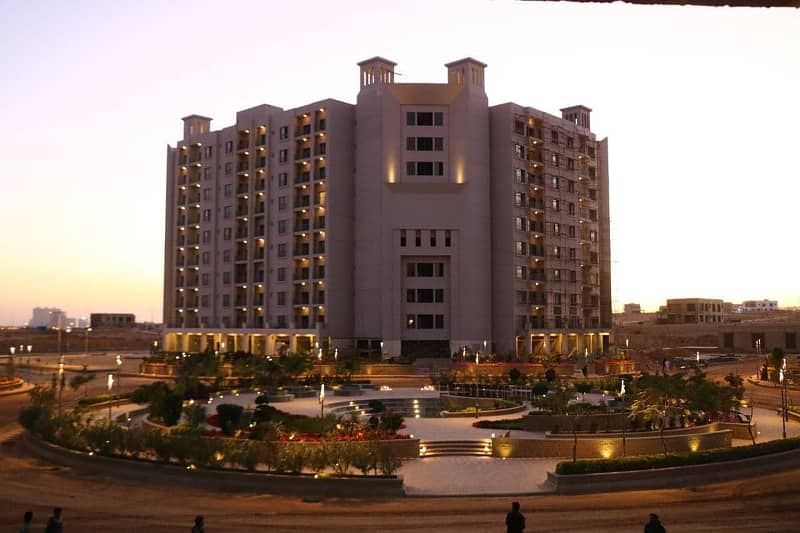 Paragon Apartment 2 Bedrooms 1100 Sq. Feet Ready For Living in Bahria Town Karachi 13