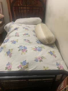 Single Iron bed