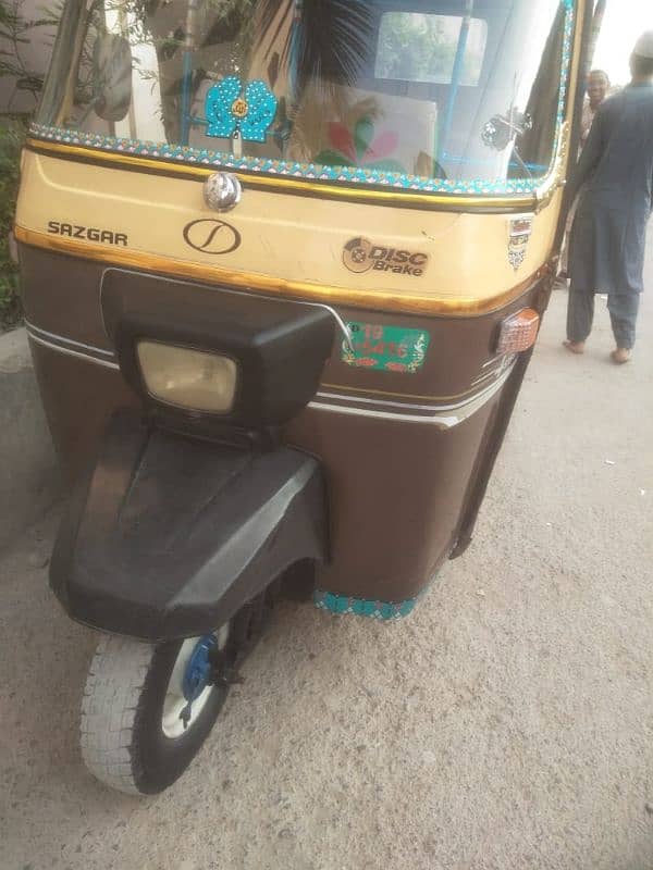 sazgar rickshaw 2019 model in good condition 5