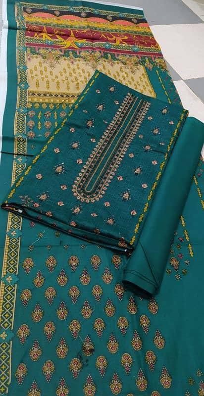 Al karam classic cotton with embroidery 4