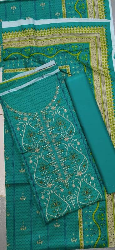 Al karam classic cotton with embroidery 10