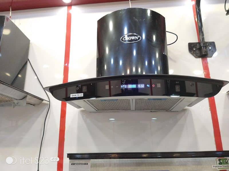 Crown range hoods ( chimney) imported & best quality 2