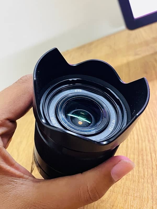 sony 28mm f2 professional focus lens 5