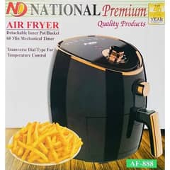 AF 888 Air fryer. 3.5 literr capsty. full wranty. box pack  . 0