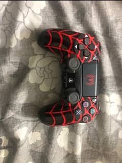 PS4 controller spider man edition with box and cable