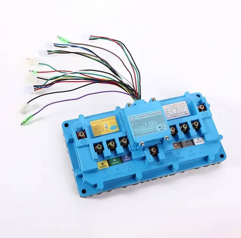 5KW DATAI PMSM DC Brushless Electric Car Six Phase Motor Kit 2