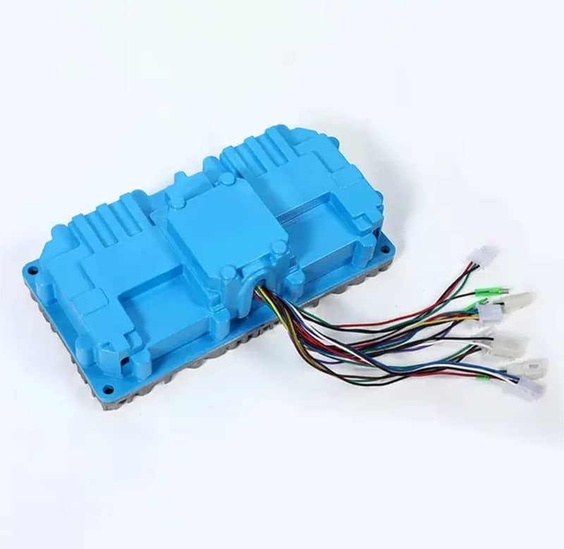 5KW DATAI PMSM DC Brushless Electric Car Six Phase Motor Kit 3