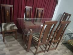 6 seater dining table