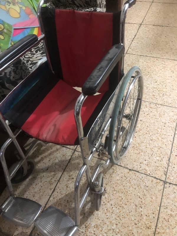 wheel chair new condition 2-3 used only 0