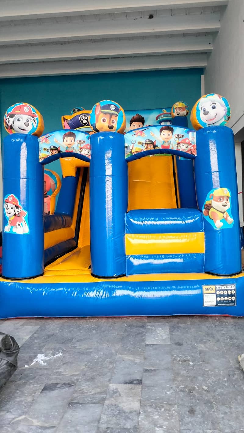 Bouncer Slide Castle|Games Obstacles For Kids|Soft Play area setup 1