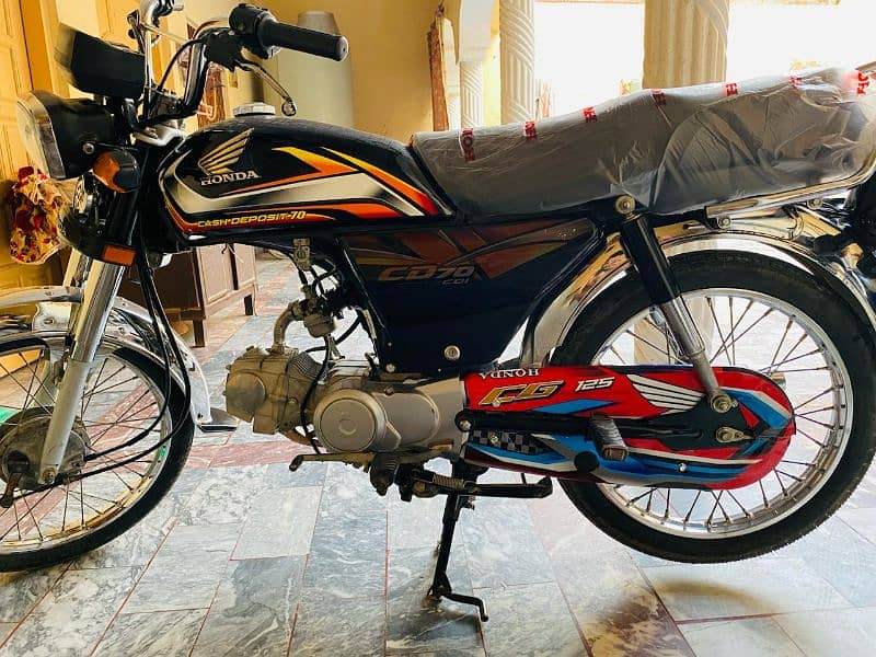 Honda CD 70 Total jenwan spring tak jenwan 2