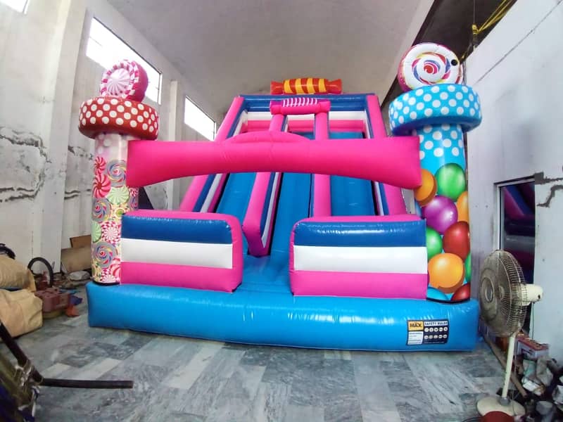 Jumping Castle |Slide| Balloon|Arch|Trampoline|Soft play area for kid 7