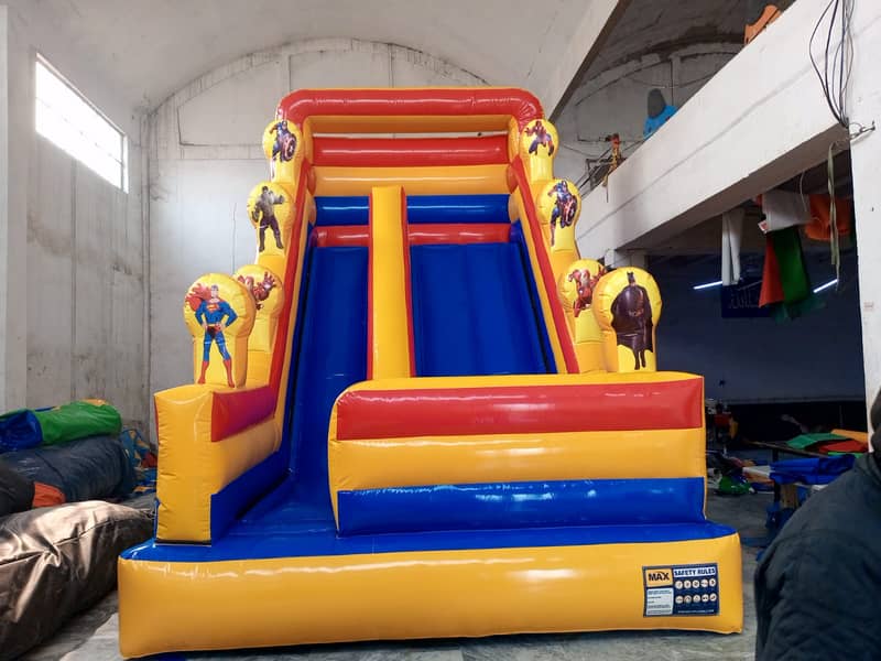 Jumping Castle |Slide| Balloon|Arch|Trampoline|Soft play area for kid 8