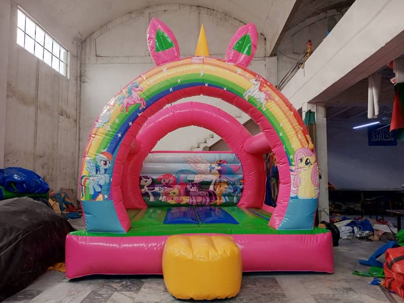 Jumping Castle |Slide| Balloon|Arch|Trampoline|Soft play area for kid 16