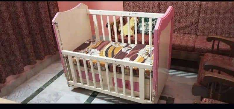 wooden Baby cot | kids bed | kids cot | Kid Furniture wooden| baby bed 1