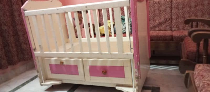 wooden Baby cot | kids bed | kids cot | Kid Furniture wooden| baby bed 2