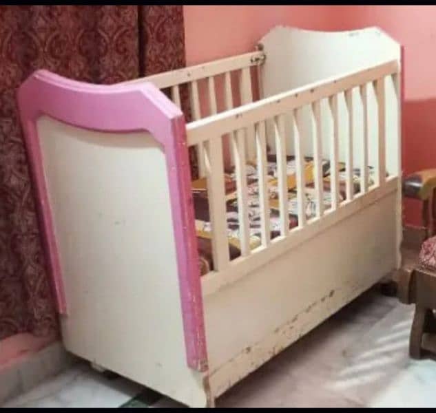 wooden Baby cot | kids bed | kids cot | Kid Furniture wooden| baby bed 3