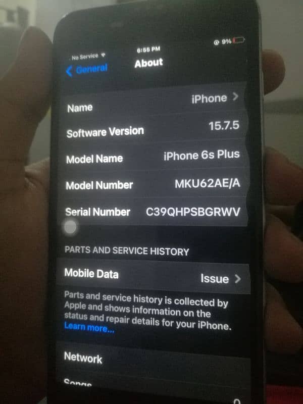 Iphone 6s plus 64gb exchnange possible 7