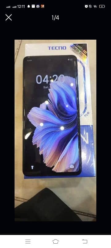 camon 20 pro 8*8 GB 256 in warranty 1