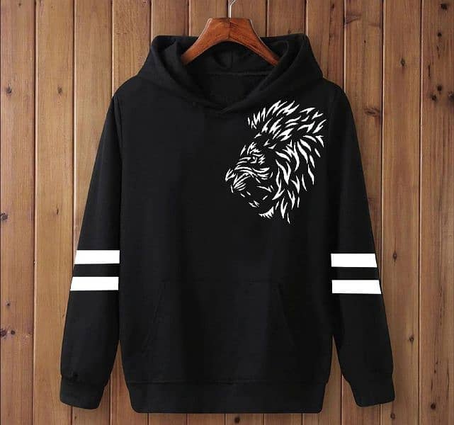 1 PCs Men's Cotton Printed Hoodie 1