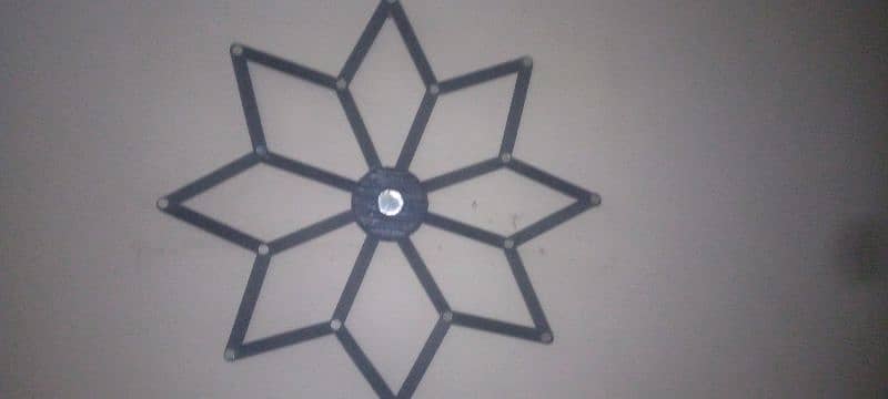 wall hanging Wood flower 1