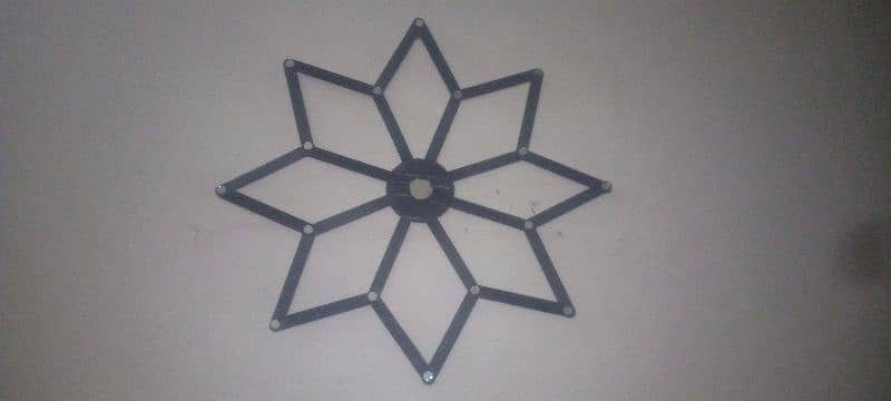 wall hanging Wood flower 2