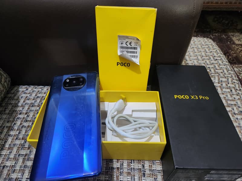 Poco X3 pro 6/128 with box 7