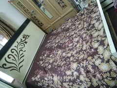 Used furniture for sale/ bed for sale/dressing table for sale/showcase