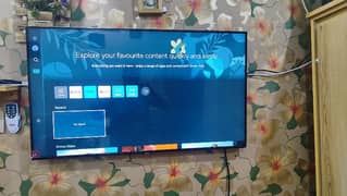 Samsung led tv 43 smart model cu7000