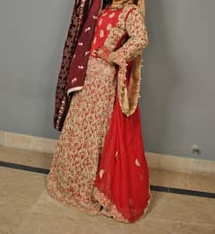 Bridal lehnga | Wedding dress | Barat dress | bridal lehnga for sale* 0