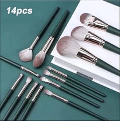 14Pcs Makeup Brushes Soft Fluffy Cosmetic Powder Eye Shadow Foundatio