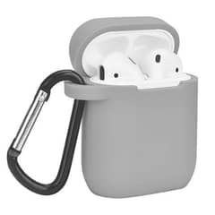 Airpods 1 & 2 Silicone Case Grey