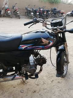 Honda CD 70 Golden Number All Work Complete