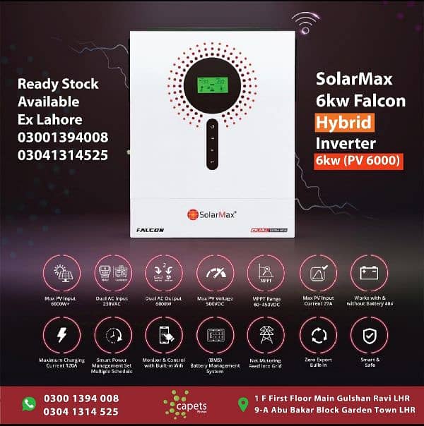 Solarmax (Discounted) Ready Stock Available ex lahore 0