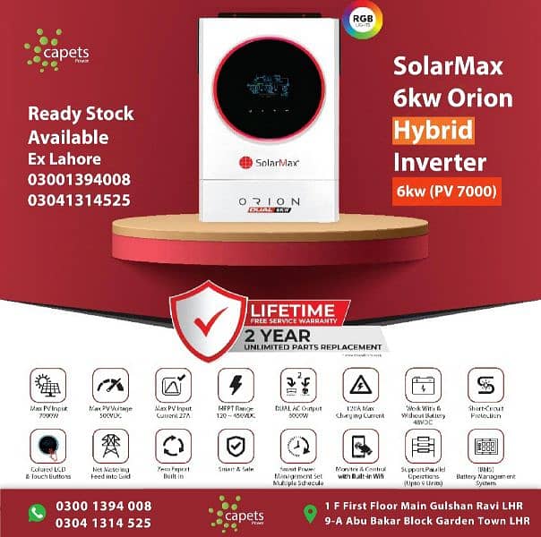 Solarmax (Discounted) Ready Stock Available ex lahore 3