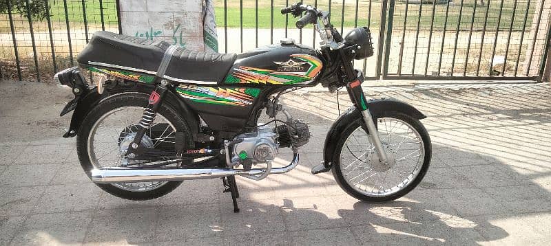 SUPER STAR 70 CC 2018 GOOD CONDITION GENUINE ENGINE HAI. . . . 0