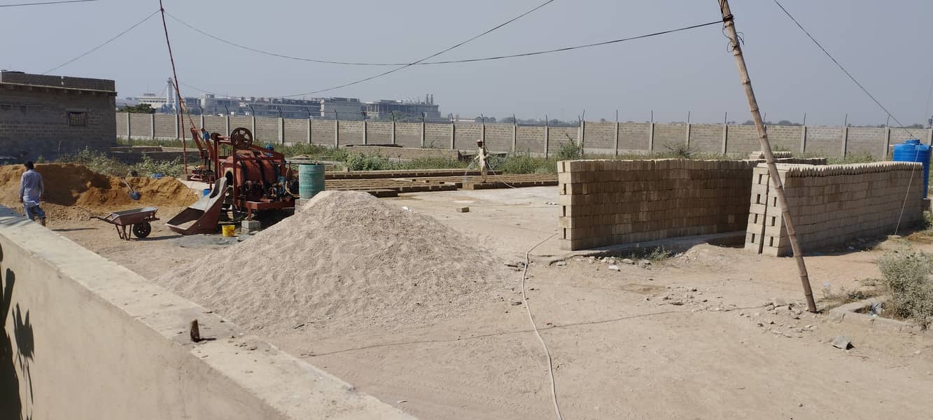 Cement Block Making Machine Setup 2