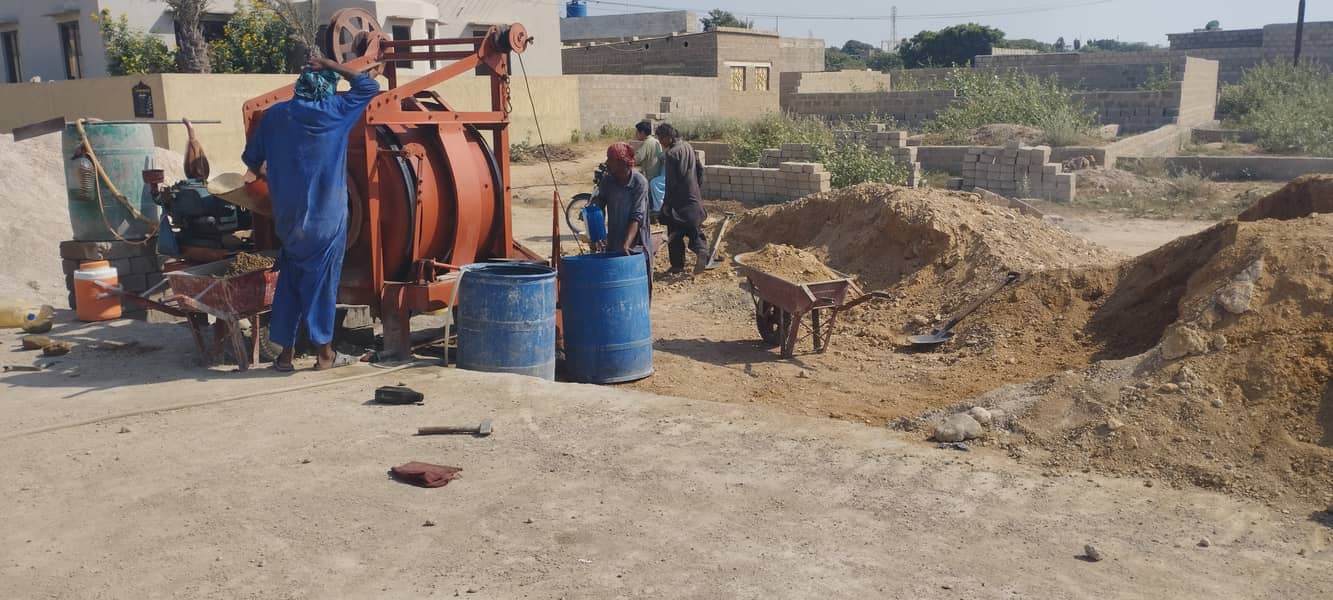 Cement Block Making Machine Setup 5