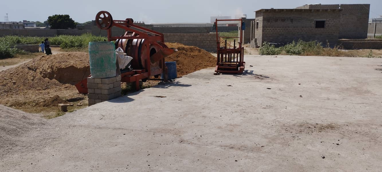 Cement Block Making Machine Setup 7