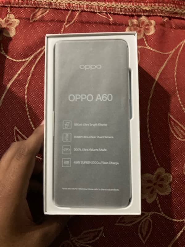 Oppo A60 8 256  ALL Ok mobile With Box and 45W charger 2