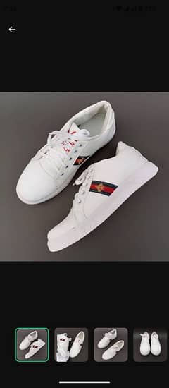 men sports shoes white