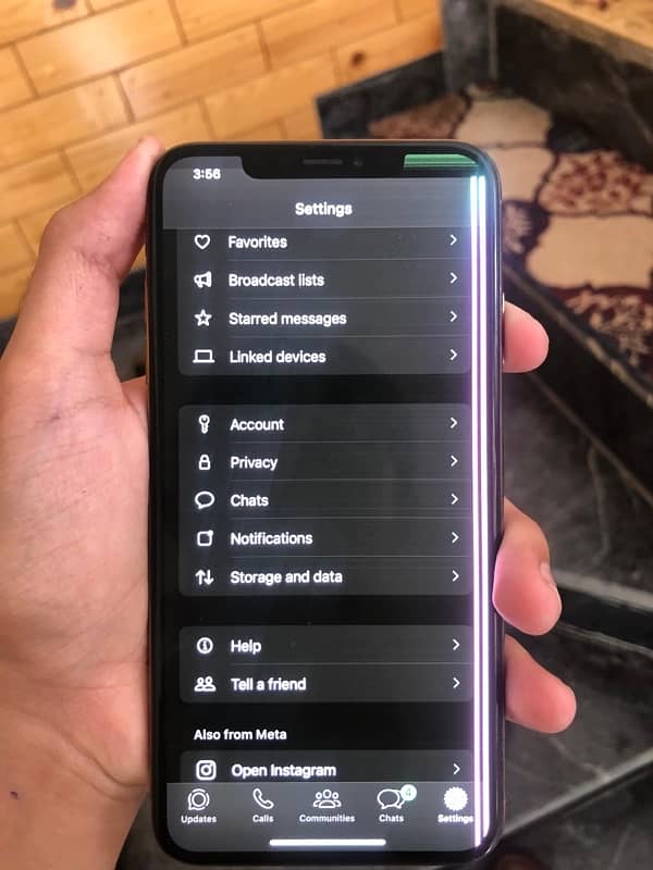 iPhone  xsmax nonpta screen may shade hay exchange possible hay 2