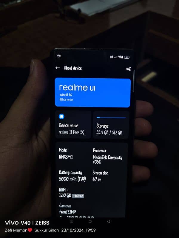 REALME 11 PRO + 5G 12GB RAM 512GB MEMORY 10/10 CONDITION 1