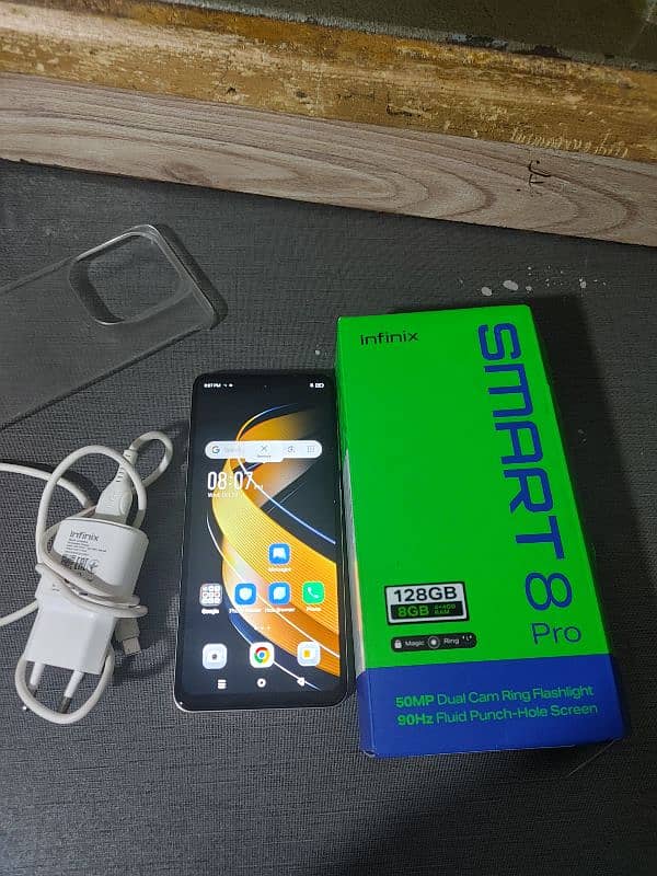 infinix snart 8 pro official pta approved only 10 day use 4